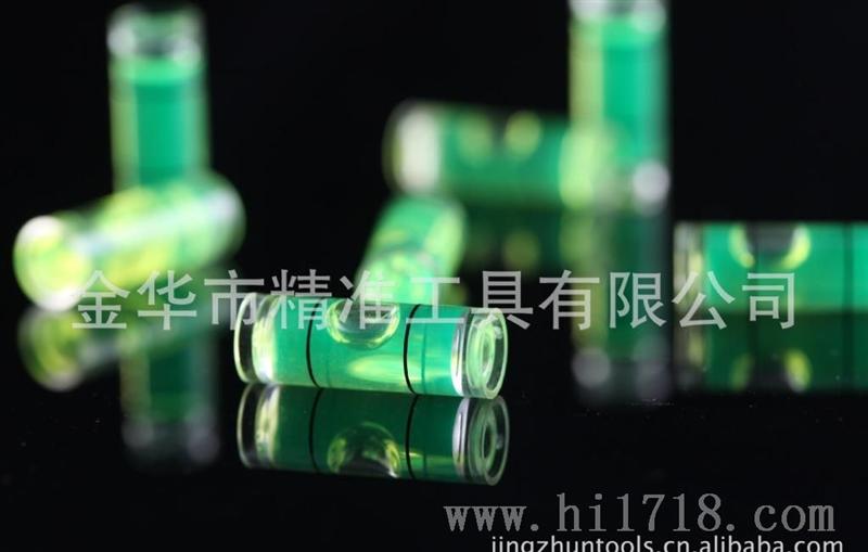 厂家批量供应直径10X23mm玻璃圆柱水准泡 水平泡 水平仪