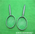 供应手持式放大镜  60mm 手持金属柄阅读放大镜