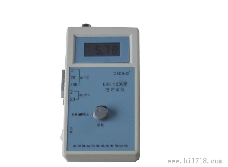 上海虹益生产高精实验室便携电导率仪DDB-6200
