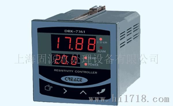 供应DRK-7361电阻率+温度双窗口显示测控仪