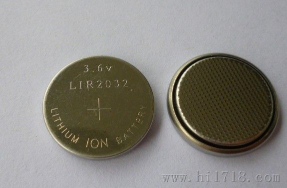 时钟电池LIR2032门禁机专用电池