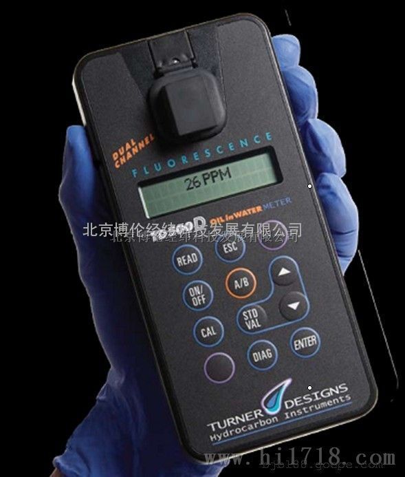 美国特纳TD-500D便携式荧光水中油分析仪