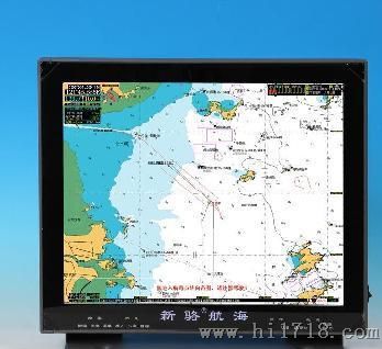 新骆21系列电子海图导航仪2118B，船用GPS卫星导航仪