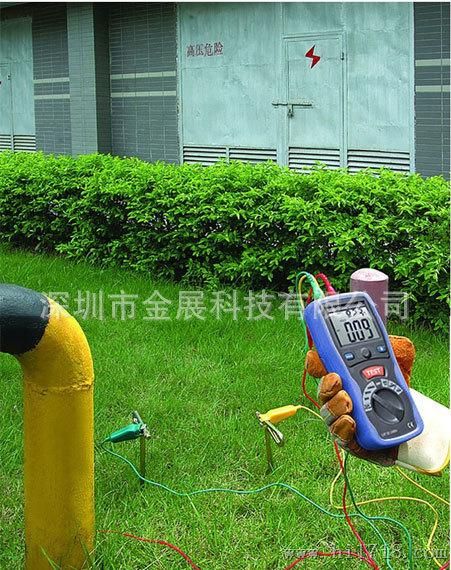 厂家授权CEM华盛昌DT-5300B数字接地电阻测试仪 接地电阻表