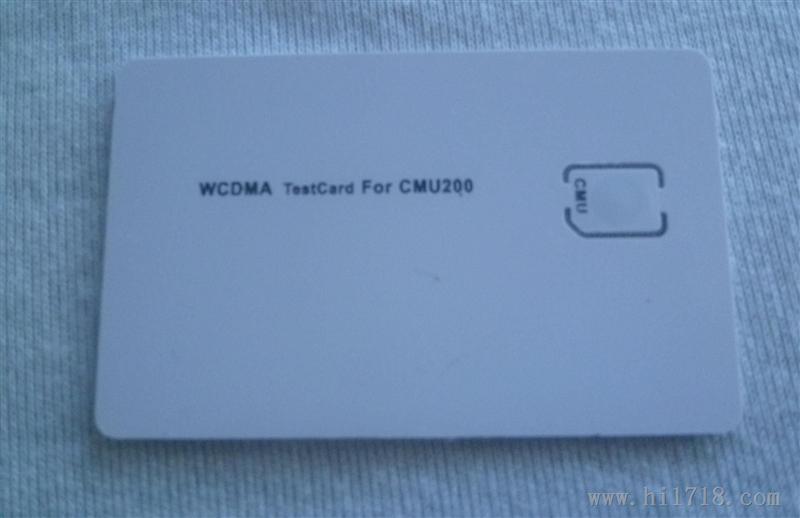 CMU200 罗德和施瓦茨4G LTE  nano手机测试白卡 测试SIMnano卡