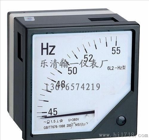 指针式仪表6L2-HZ频率表，6L2频率表