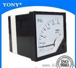 供应6L2频率表6L2-HZ指针频率表45-55HZ 电压AC380V