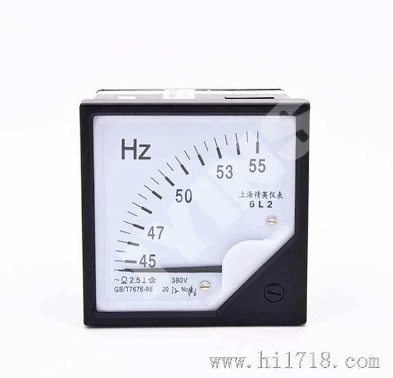供应6L2-HZ/6L2频率表 指针式频率测量仪表