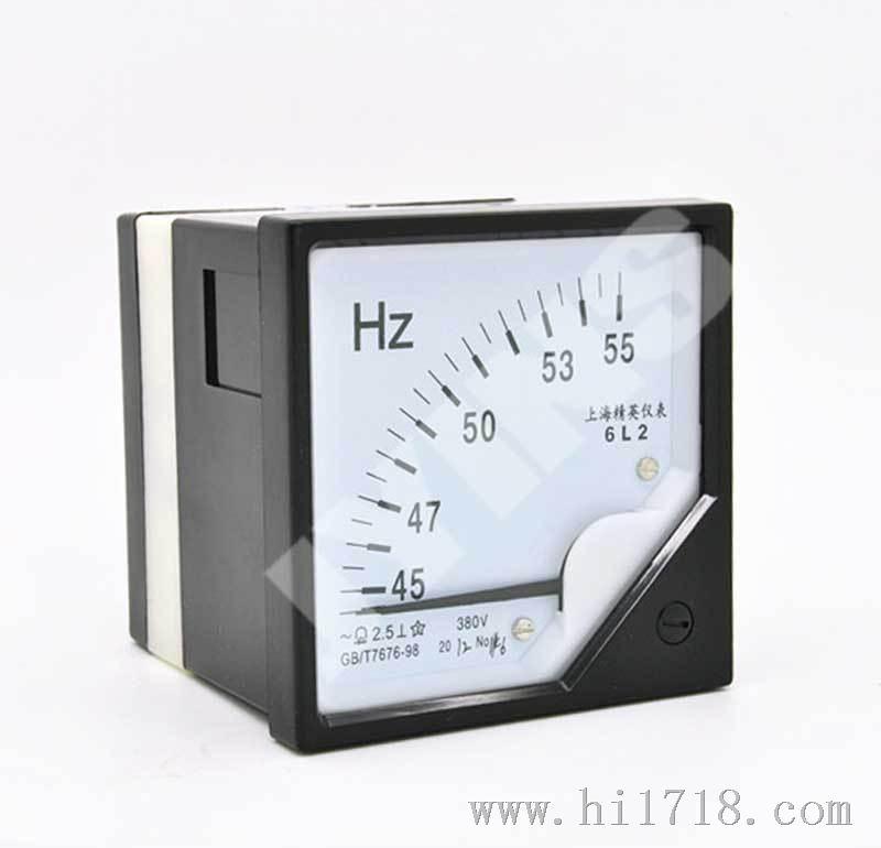 供应6L2-HZ/6L2频率表 指针式频率测量仪表