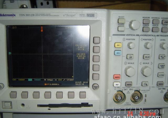 美国泰克TDS3012B数字荧光示波器二手仪器