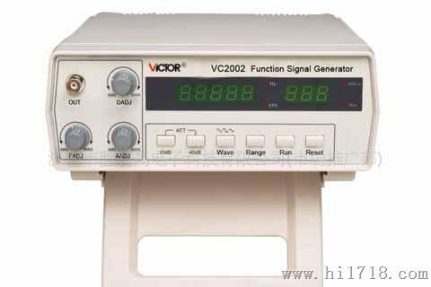 销售胜利函数信号发生器VC2002，7天包换，1年保修。
