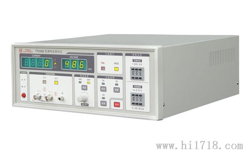 TH2686 电解电容漏电流测试仪500V