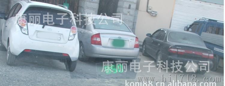 正反显示功能 车载LED时钟, 汽车LED时钟+电压+温度 3加1功能