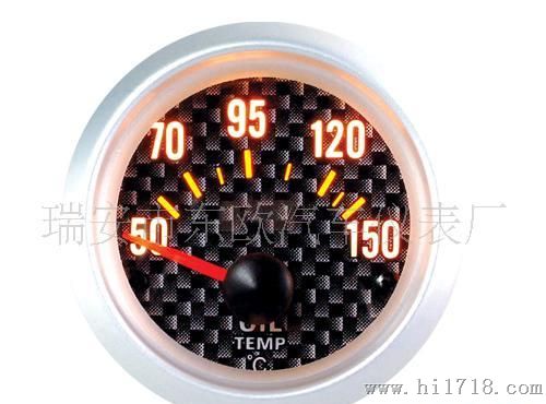 供应赛车仪表(图)碳纤维水温表、油温表、表