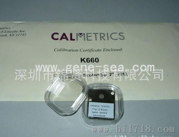 美国CalMetics X射线荧光镀层测厚仪标准片、溥片、校正片