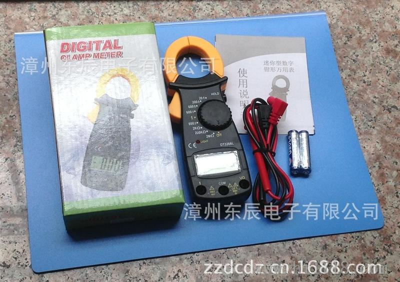 迷你便携式数字钳形表DT3266L、DC3266L过载保护、火线判别