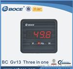 【】三合一 电压频率小时表BC-GV13，汽油机发电机适用