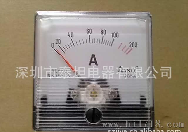 供应【厂家直销】  矩圆型交流电流电压表AL-60 (精装出口型)
