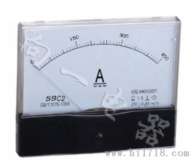 供应59C2-A指针式直流电流表 方型安排测量板表 120*100