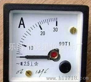 供应99T1电流测量仪表 指针式电流电压表 
