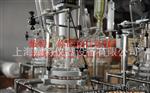 地板式双层玻璃反应器S212-5L，玻璃反应釜供应上海等，厂家。