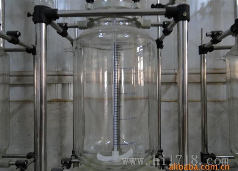 厂家供应可做蒸馏回流实验的双层多功能玻璃反应器