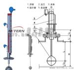 MTUHZ-53C 侧装磁性浮子液位计  磁翻板液位计