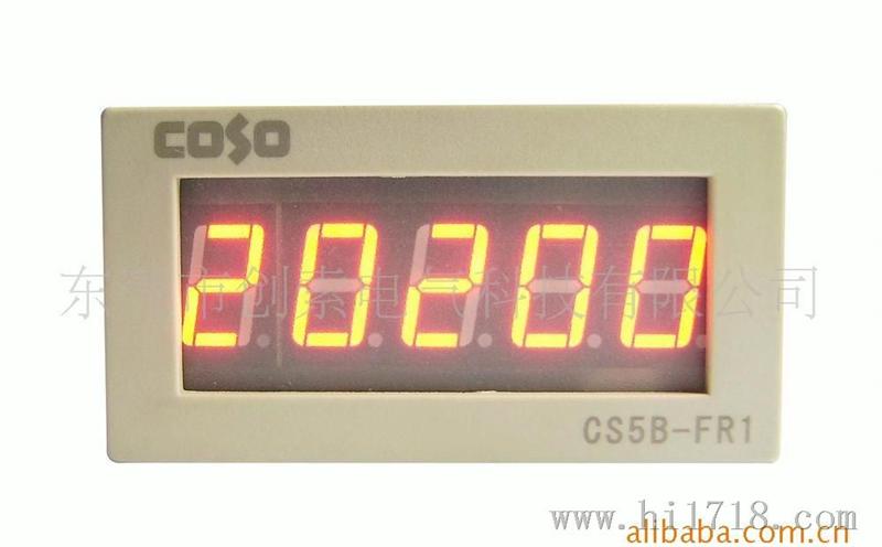 供应CS5B-FR1 数显五位转速表 五位计数表 COSO 