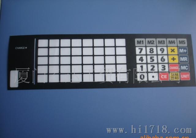 面板 数字套卡