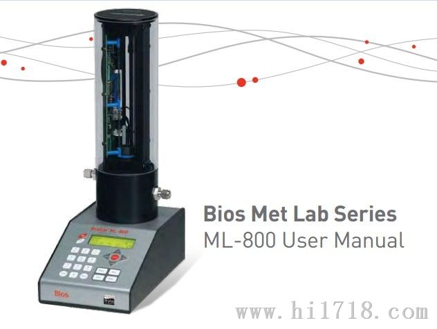 bios气体流量计校准器ML-800   bios气体流量计ML-800