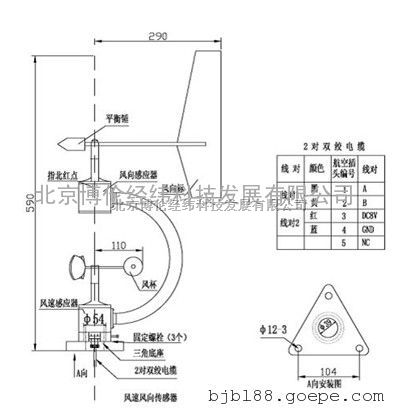 WJ-3E风速风向仪