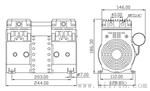 AP-1400C/V 澳多宝微型无油真空泵/负压气泵