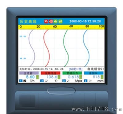 稳定中长图彩屏无纸记录仪 中长图彩屏无纸记录仪