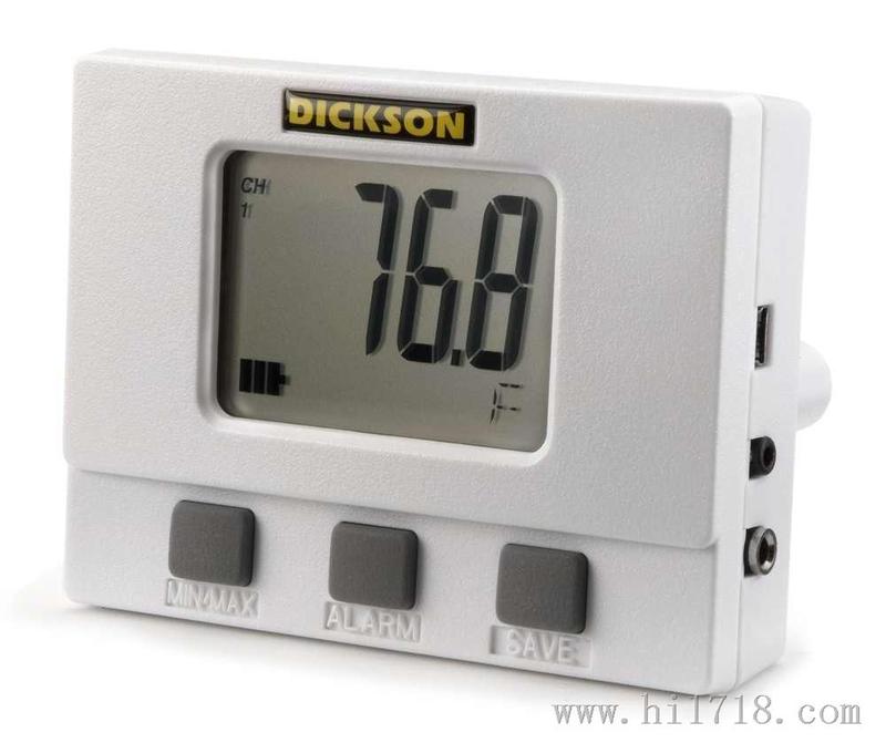 Dickson SM300温度数据记录仪带大数显