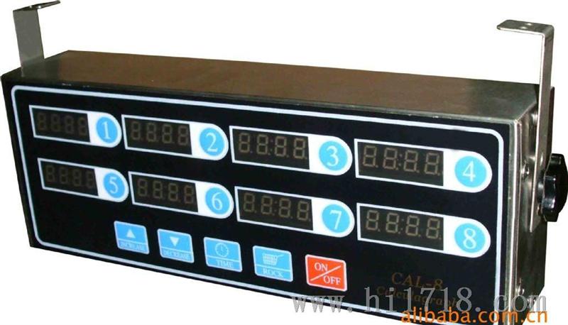 供应8段电子计时器 八通道倒数计时器 一年包换