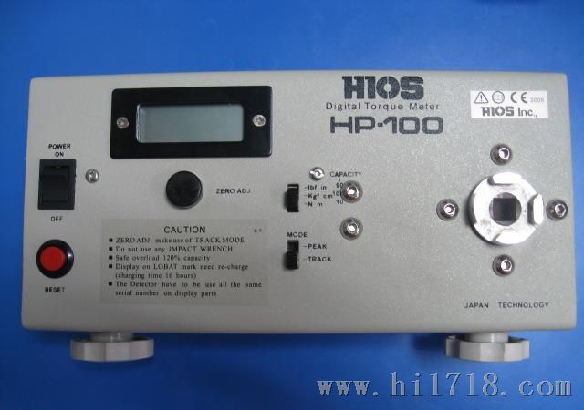HIOS电批扭力计，扭力测试仪，好握速HIOS力度仪HP-100，HP-10