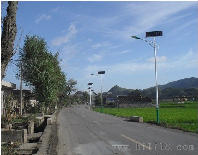 安徽安庆新农村6米太阳能路灯价格厂家直销