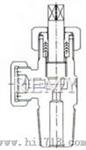 针形式氯气瓶阀