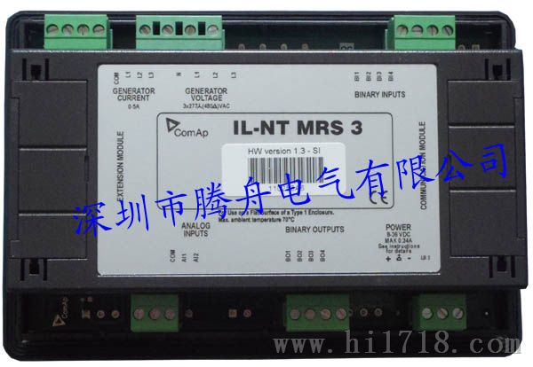 【IL-NT-MRS3控制器价格_IL-NT MRS3照片】尽在深圳腾舟电气