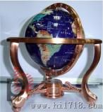 台式古铜色三角宝石地球仪（33cm）