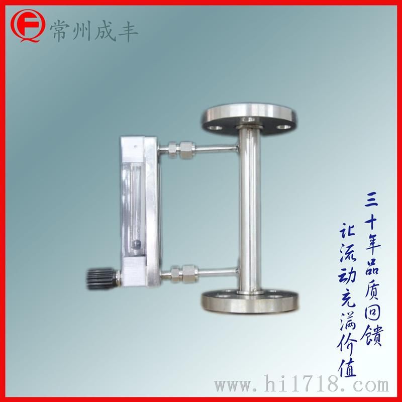 微小流量计法兰连接【常州成丰】厂家特殊定制，不锈钢转子流量计品牌成丰仪表OEM服务提供选型