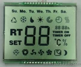空调温控器液晶模块
