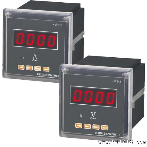 单相数显电流表AT28A-6L 智能单相电压表AT28V-6L