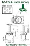 轻触开关  TC-22XA