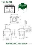 轻触开关  TC-37XB