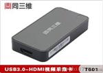笔记本U接口HDMI视频采集卡,可录制HDCP