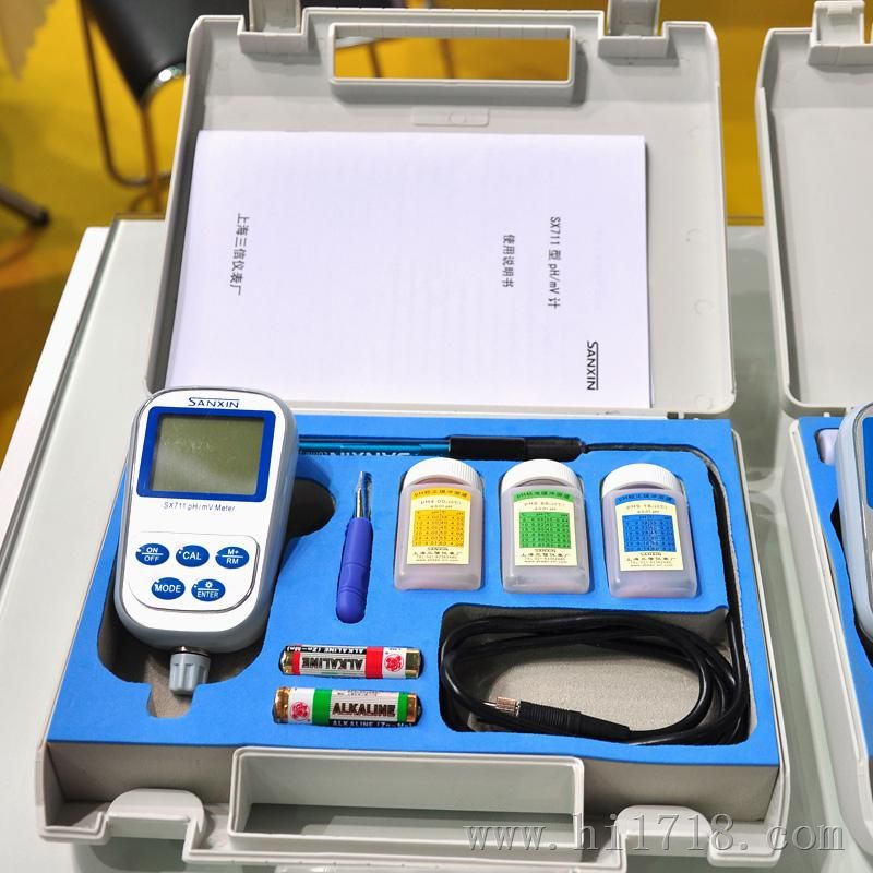 工业电镀废水便携式PH计 酸度PH测定仪-2.00-19.99PH  强酸强碱PH检测仪
