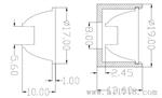 lLED红外透镜 直径17MM角度90
