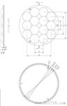 变焦透镜 LED舞台灯透镜 直径135MM十四合一