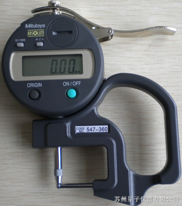 日本三丰mitutoyo管壁厚度测厚仪547360